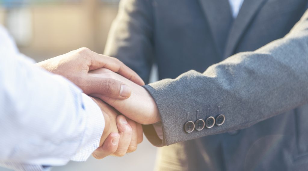 trust-promise-concept-honest-lawyer-partner-with-professional-team-make-law-business-agreement-after-complete-deal | trust promise concept honest lawyer partner with professional team make law business agreement after complete deal | Trust Promise Concept. Honest Lawyer Partner with Professional Team make Law Business Agreement after Complete Deal. Ethics Business people handshake, touch and Respect customer to trust partnership.